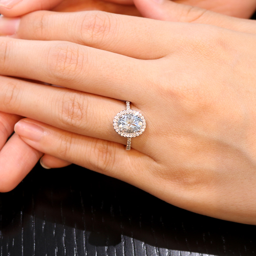 アクアマリン約1.3ct ダイヤモンド プラチナ リング（指輪