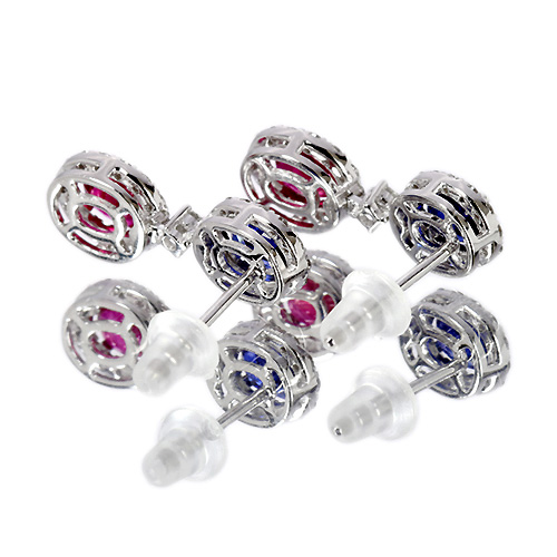 人工ルビー ピアス ピジョンブラッド 3ct 楽天市場】ルビー ピジョンブラッド（ピアス｜レディース