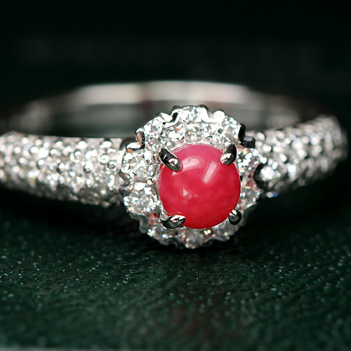パールダイヤ0.4ct リング