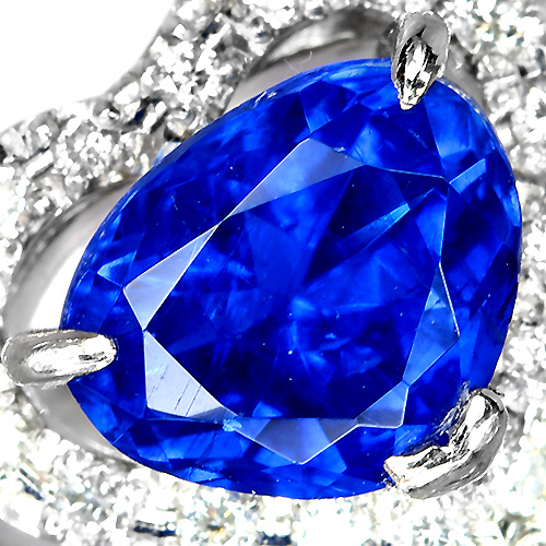 アウイナイト約1ct ダイヤモンド プラチナ リング（指輪）【品質保証書 