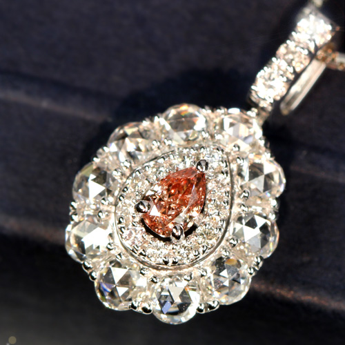 第48回抽選販売＞ ピンクダイヤモンド0.15ct/FDOP ローズカット0.5ct  