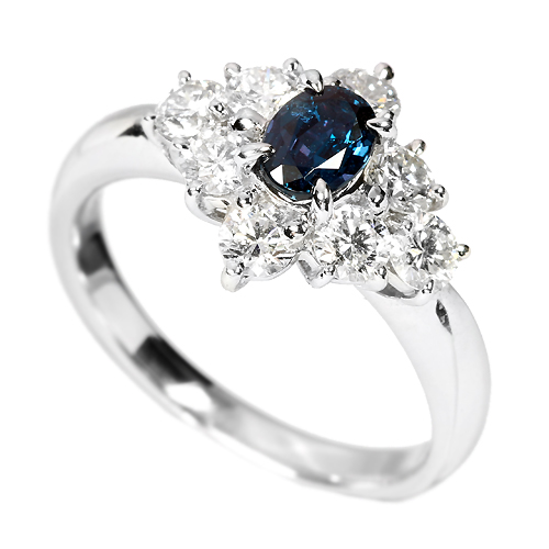 アレキサンドライト ダイヤモンドリング AX 0.10ct D 0.31ct