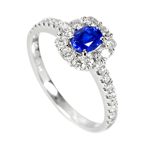 アウイナイト0.3ct ダイヤモンド0.4ct プラチナ リング（指輪）【品質