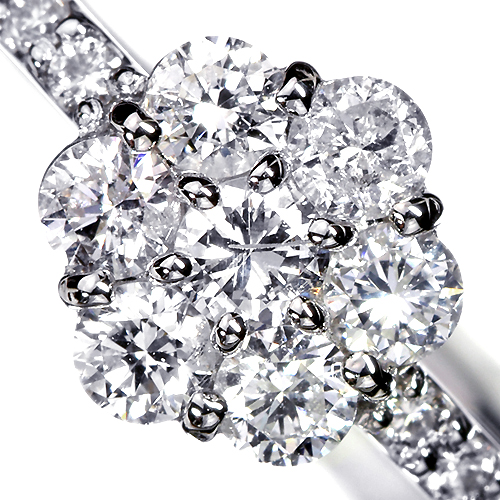 ダイヤモンド0.5ct プラチナ リング（指輪）【品質保証書/宝石鑑別書付