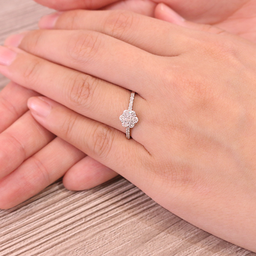 ダイヤモンド0.5ct プラチナ リング（指輪）【品質保証書/宝石鑑別書付