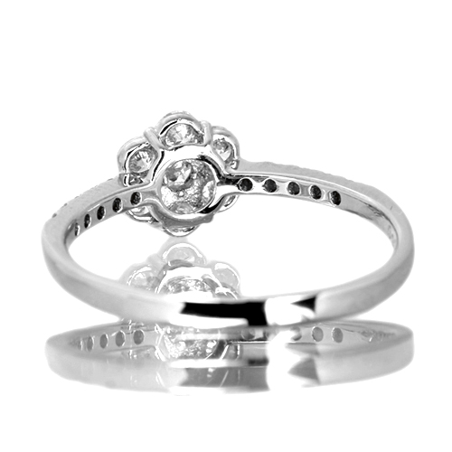 ダイヤモンド0.5ct プラチナ リング（指輪）【品質保証書/宝石鑑別書付