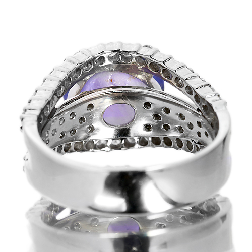 第58回抽選販売＞スターサファイア5.2ct ダイヤモンド0.8ct