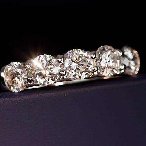 ダイヤモンド 1ct グレード付 プラチナ リング（指輪）【品質保証書 