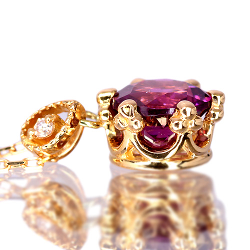 グレープガーネット（ロードライトガーネット）1.0ct