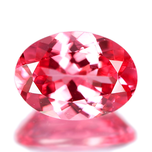 マダガスカル産ネオンピンクスピネル0.9ct【宝石鑑別書付】 即納