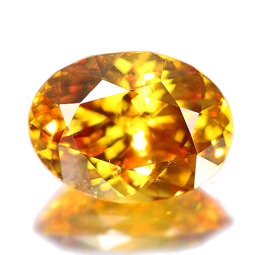 ブラジル産スフェーン5.1ct【品質保証書/宝石鑑別書付】 即納
