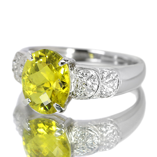 CAHiER（カイエ) Canary Tourmaline Ring | カナリートルマリン