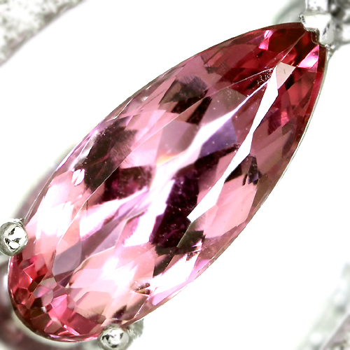 インペリアルトパーズ1.98ct ダイヤモンド2.5ct ネックレス【品質 ...