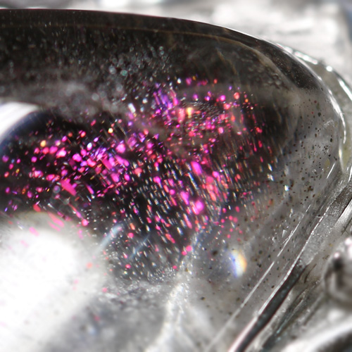 ピンクファイアクォーツ48.1ct ダイヤモンド0.08ct ホワイト