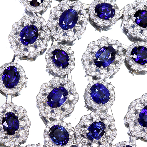 ロイヤルブルーサファイア26.6ct ダイヤモンド6.6ct プラチナ