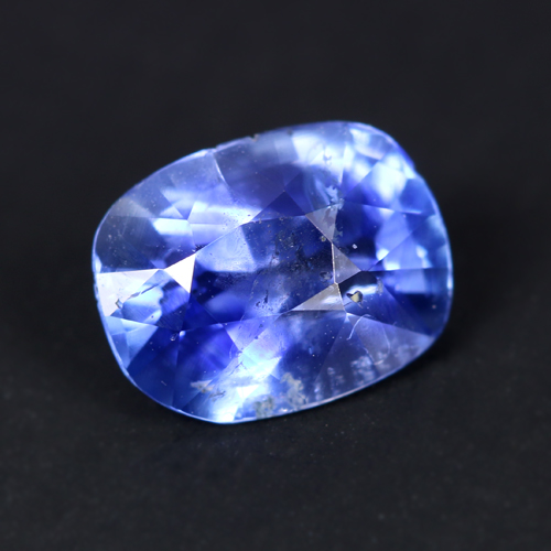 カシミール産ロイヤルブルーサファイア1.25ct（非加熱）【品質保証書