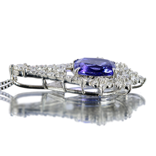 第15回抽選販売＞タンザナイト2.3ct ダイヤモンド1ct プラチナ  