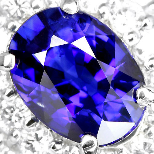ロイヤルブルーサファイア1.0ct ダイヤモンド プラチナ リング（指輪 