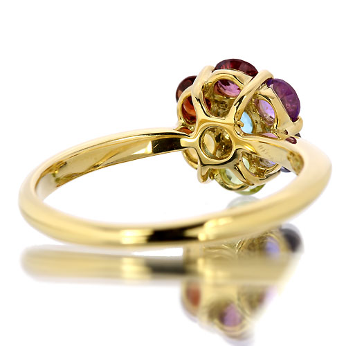 7色 アミュレットフラワーデザイン ダイヤモンド（左右にさらに