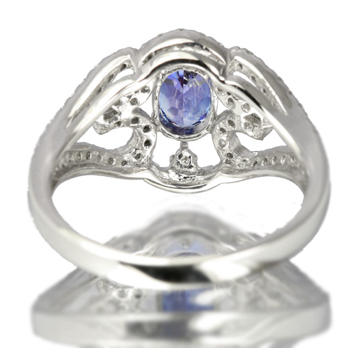 第27回抽選販売＞ベニトアイト0.7ct ダイヤモンド0.4ct プラチナ