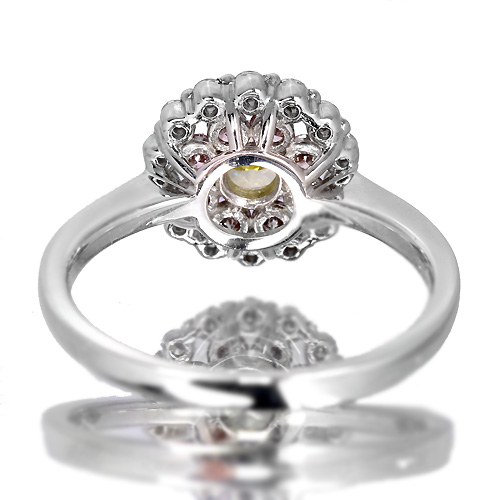 FVY イエローダイヤモンド 0.28ct/ファンシーヴィヴィッド