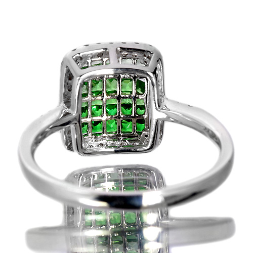 グリーンガーネット（ツァボライト） ダイヤモンド ミステリー