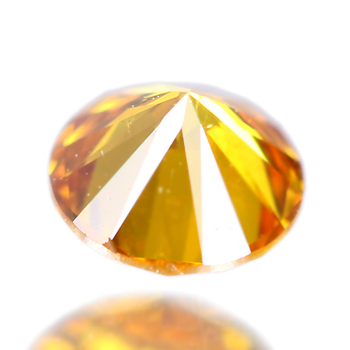 オレンジダイヤモンド0.21ct/FANCY VIVID YELLOW ORANGE/SI-2【品質保証書/中央宝石研究所ソーティングシート付き】  即納ジュエリー ジュエリー通販リジュー | レアストーン・高級ジュエリーオンラインショップ