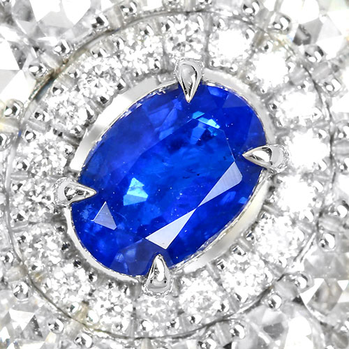 アウイナイト 0.36ct ローズカットダイヤモンド プラチナ リング（指輪 