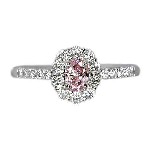 専用JA183★高級 ピンクダイヤモンド0.32ct プラチナ リング 鑑付 ピンクダイヤモンド 0.3ct/FPP ダイヤモンド0.4ct プラチナ