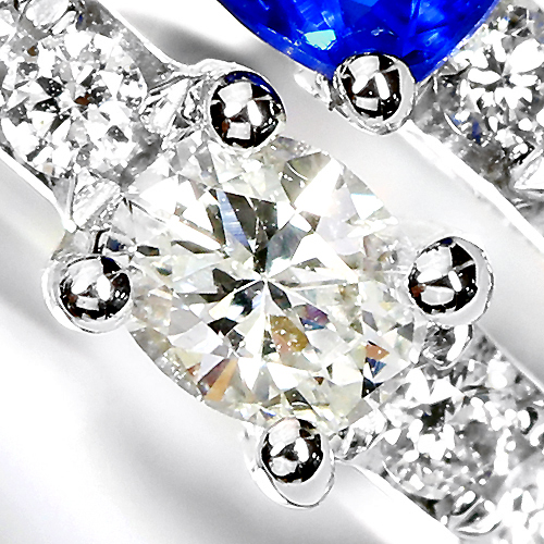 161.アウィナイト ダイヤ プラチナ リング アウイナイト 0.14ct ダイヤモンド 約0.5ct プラチナ リング(指輪