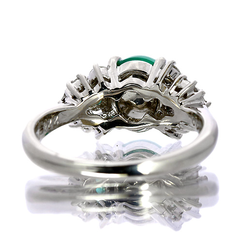 コロンビア産エメラルドキャッツアイ 2.2ct ブラジル産パライバ
