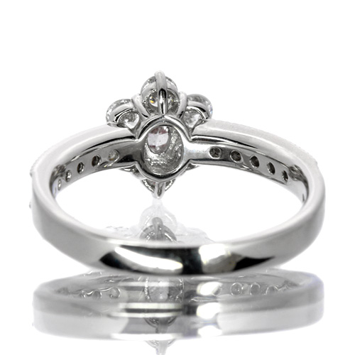 ピンクダイヤモンド 0.2ct/FPP/SI2 ダイヤモンド 0.6ct プラチナ