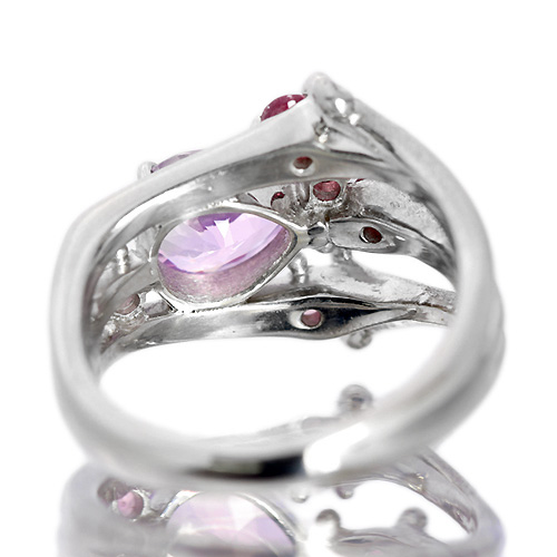 ラベンダーピンクスピネル 1.3ct (非加熱無処理) ピンクトルマリン