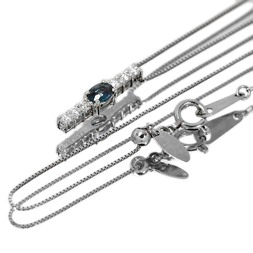 ブラジル産アレキサンドライト 0.2ct ダイヤモンド プラチナ