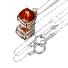 �A���f�V�� 0.7ct �_�C�������h �z���C�g�S�[���h �l�b�N���X