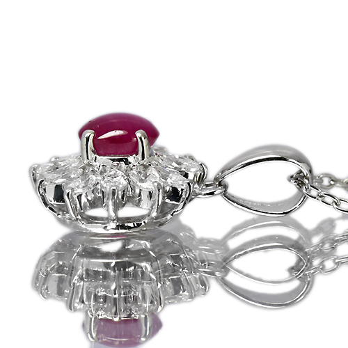 第118回抽選販売＞ミャンマー産スタールビー 0.5ct ダイヤモンド