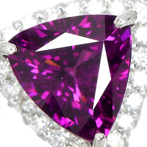 第125回抽選販売＞グレープガーネット(ロードライトガーネット) 1.1ct