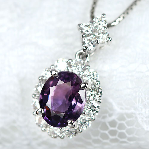 第143回抽選販売＞非加熱パープルサファイア 1.54ct