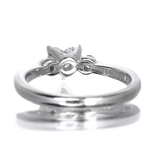 ハートシェイプダイヤモンド 0.36ct ピンクダイヤモンド プラチナ