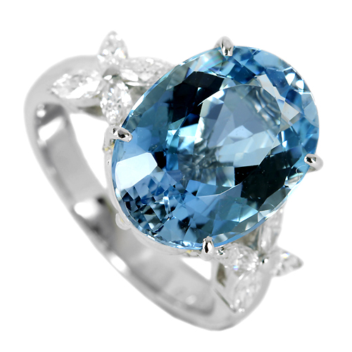 第148回抽選販売>ブラジル産アクアマリン 6.5ct ダイヤモンド 第148回抽選販売>ブラジル産アクアマリン 6.5ct ダイヤモンド