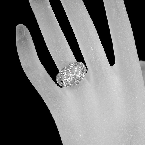 ダイヤモンド 1.17ct ホワイトゴールド リング（指輪）【品質保証書