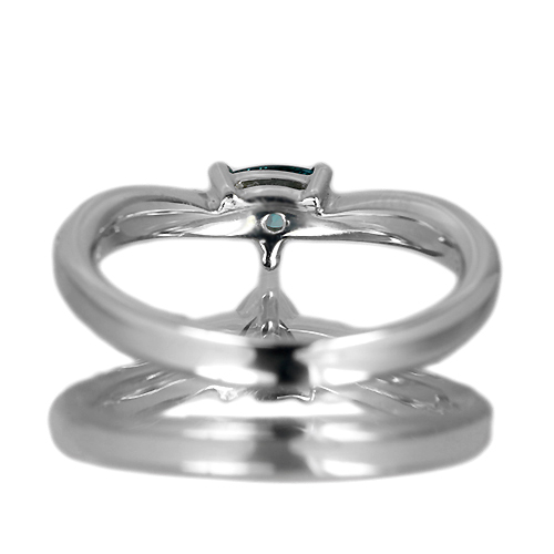 グランディディエライト 0.21ct ダイヤモンド プラチナ リング（指輪 
