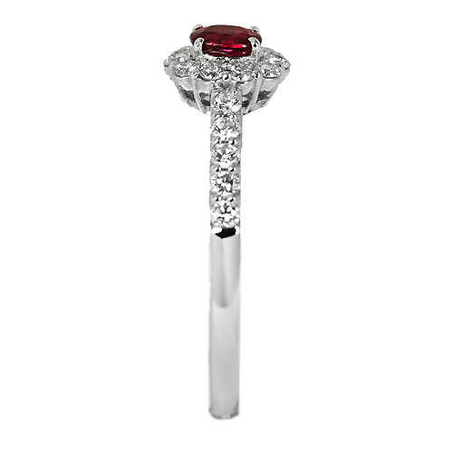 ミャンマー（ビルマ）産】非加熱ピジョンブラッドルビー 0.27ct