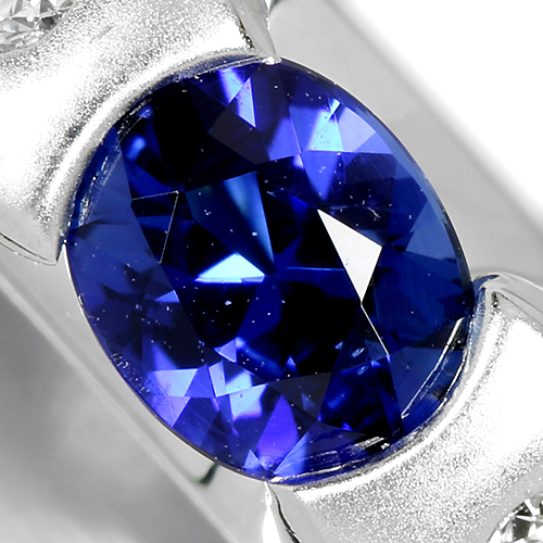 ブルーサファイヤ 0.38ct ダイヤモンド プラチナ リング(指輪）【品質 ...