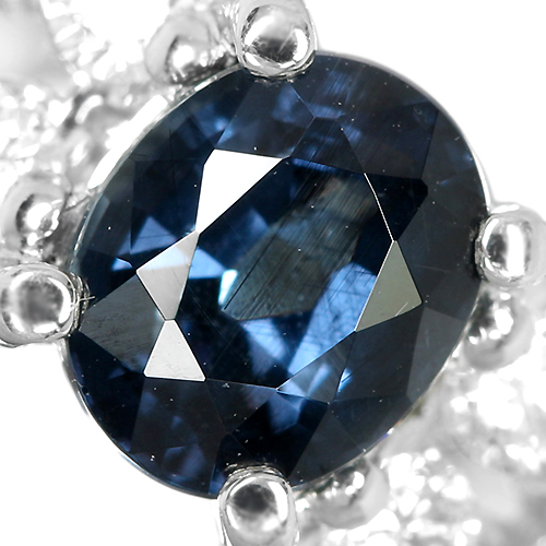 カラーチェンジガーネット 0.86ct ダイヤモンド プラチナ リング（指輪 