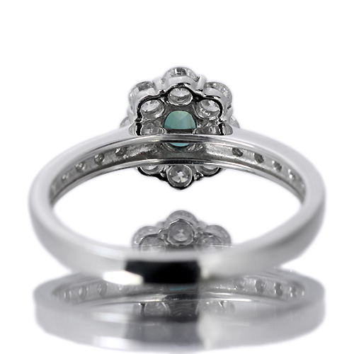 ブラジル産アレキサンドライト 0.31ct ダイヤモンド プラチナ