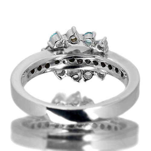 minはる★ブラジル産パライバトルマリンカラートルマリン★リングオーダー jewel planet 公式サイト / PT900 0.613ct ブラジル産パライバ