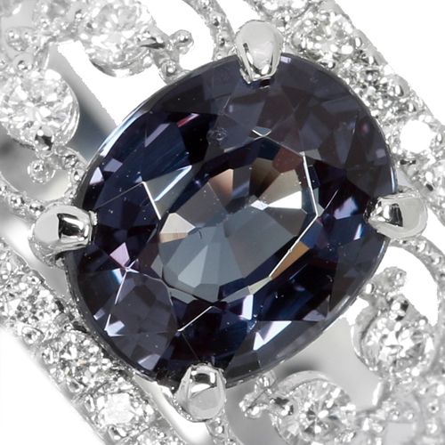 カラーチェンジガーネット 1.29ct アウイナイト ダイヤモンド