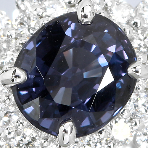 カラーチェンジガーネット 1.02ct ダイヤモンド プラチナ カラーチェンジガーネット 1.02ct ダイヤモンド プラチナ