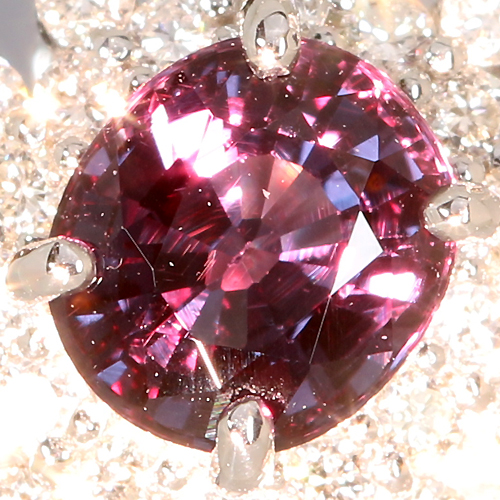 カラーチェンジガーネット 1.02ct ダイヤモンド プラチナ カラーチェンジガーネット 1.02ct ダイヤモンド プラチナ